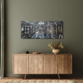 Obraz interiéru starej budovy (120x50 cm)