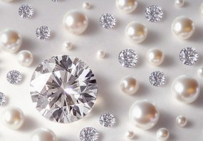 Fototapeta - Perly a diamanty (147x102 cm)