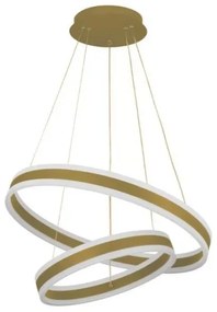 LED Stmievateľný luster na lanku LED/135W/230V 3000-6500K + diaľkové ovládanie