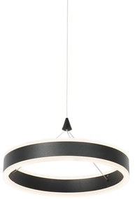Závesné svietidlo čierne 30 cm vrátane LED 3-stupňový stmievač - Lyani