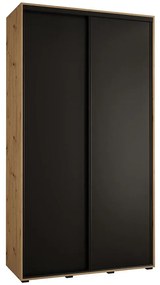 Skriňa 45 Canaris 1 130 artisan/čierna/čierna