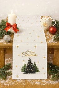 Vianočný obrus Merry Christmas 40x170cm TiaHome