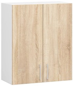 Horná kuchynská skrinka LIMA W60 /720/ biela / dub sonoma