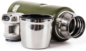 Termofľaša G21 na pitie, 500 ml, khaki zelená 60022402
