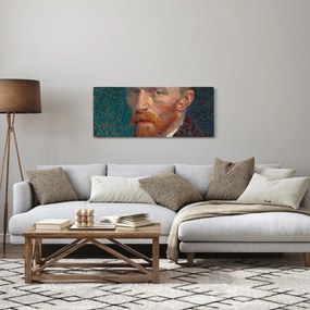 Obraz -  Vincent van Gogh, Self-Portrait, reprodukcia (120x50 cm)