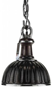 Vintage - industriálne kovové svietidlo - lampa Hermes  31x31x36