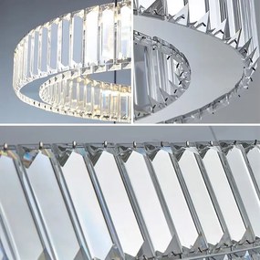 Toolight Toolight, LED stropné svietidlo 100x39 cm, 72W, APP1546-CP2, chrómová, OSW-05475