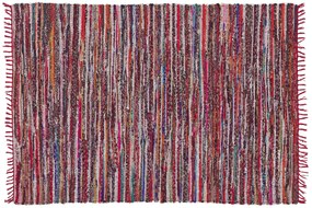 Bavlnený koberec 140 x 200 cm viacfarebný DANCA Beliani