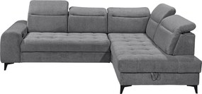 XXXLutz ROHOVÁ SEDAČKA, textil, antracitová MID.YOU - Sedačky - 002220042303