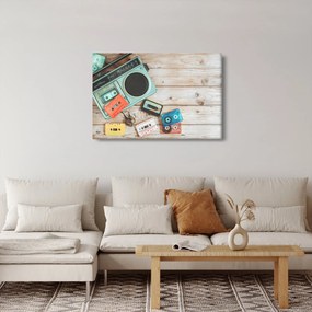 Obraz - Retro rádio (90x60 cm)
