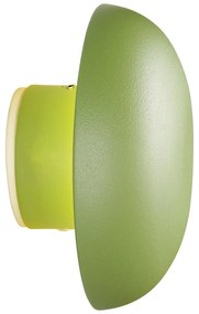 Zelené LED nástenné svietidlo na USB Davey – Trio