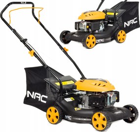 Benzínová Kosačka Nac LP40-79 Bez Pohonu Ľahká Šírka Kosenia 41 CM Kôš 40 L