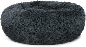 MULTISTORE Univerzálny plyšový pelech pre psa a mačku S, 40 cm - tmavošedá