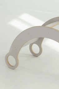 Montessori drevená hojdačka maxi biela Biela