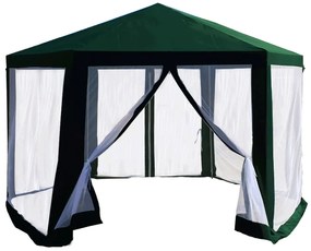 Stanový altánok Rhoda (zelená + biela). Akcia -50%. Vlastná spoľahlivá doprava až k Vám domov. 1034236