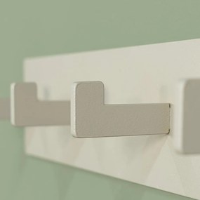 Sivo-béžový kovový nástenný vešiak Leatherman – Spinder Design