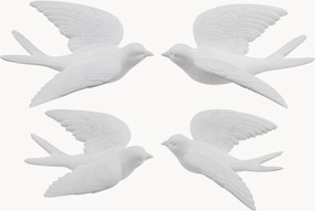 Nástenné dekorácie Birdie, 4 ks