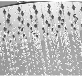 Sapho - Hlavová sprcha SLIM 25x25 cm leštená nerez