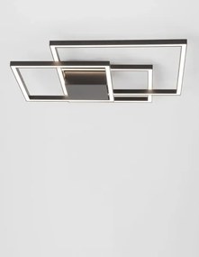 LED stropné svietidlo Bilbao 56 čierne
