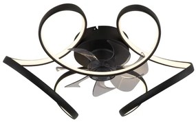 Globo 03638 - LED Stmiev. stropný ventilátor LORIS LED/40W/230V 3000-6000K + DO