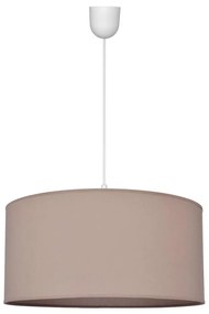 Luster na lanku ALBA 1xE27/15W/230V pr. 40 cm béžová