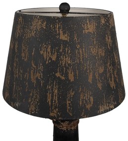 Bronz patina stolné svietidlo Ø35*64