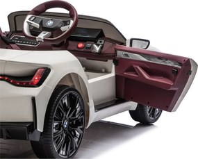LEAN CARS BMW i4 4x4 batéria auto JE1009 biela