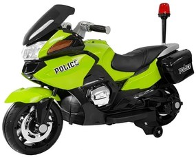 RAMIZ Elektrická motorka Policajná HZB118  - zelená - motor - 2x45W - batéria - 1x12V7Ah - 2023