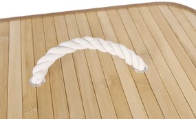 Kôš na bielizeň 2 priehradkový, bambusový