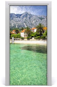 Fototapeta na dvere pláž Chorvátsko 85x205 cm