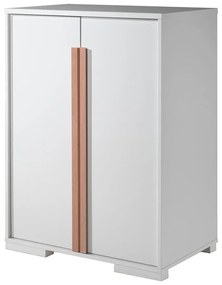 Biela detská skrinka pod vyvýšenú posteľ Vipack London