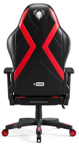 Herné kreslo Diablo X-Horn 2.0 Normal Size, čierno-červené
