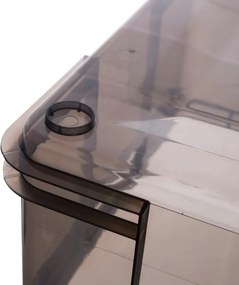 Keeeper Úložný box pre domácnosť aj dielňu, BRUNO XXL, 54L, 52 x 43 x 28 cm, dymový