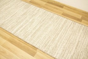 Šnúrkový obojstranný behúň Brussels 205583/10610 Linen krémový / béžový
