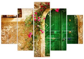 Obraz starých dverí (150x105 cm)