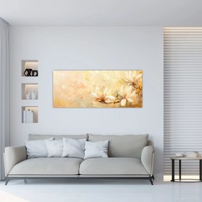 Obraz - Kvety (120x50 cm)