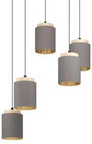Eglo 99447 - Luster na lanku ALBARIZA 5xE27/40W/230V pavúk