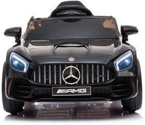 Detské elektrické autíčko na diaľkové ovládanie BestBerg BBCC-50B - Mercedes-Benz AMG GT R / od 3 rokov / nosnosť 25 kg / čierna