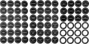 Sada koreničiek HIDALGO béžová (12 ks)