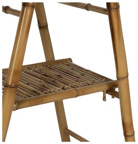 Bambusový regál v prírodnej farbe 78x165x40 cm Manali – Ixia