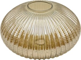 Stropné svietidlo MILOU WOOD 1xE27/15W/230V dub/dymová béžová pr. 29 cm