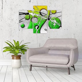 Abstraktný obraz (90x60 cm)
