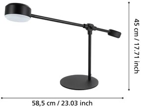 Eglo 900353 - LED Stolná lampa CLAVELLINA LED/6,8W/230V