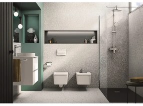 Roca A346537000 - Závesné WC INSPIRA keramika/biela
