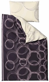 Bavlnené obliečky BUBBLES BLEND čierne Rozmer obliečky: 70 x 90 cm | 140 x 200 cm