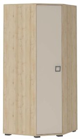 Skriňa 3D3S Kiki GUG-BK/KI-01 beech/sand
