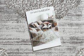 Koberec LIRA E1468 Rozeta, glamour - sivý