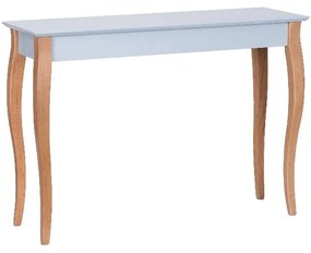 Svetlosivý odkladací stolík Ragaba Console, dĺžka 105 cm