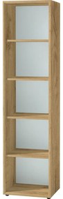 Prírodná knižnica v dekore duba 50x196 cm Monteria - Germania
