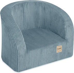 Kreslo prémiový menčester modrá